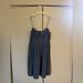 Madewell Dresses | Madewell Fit Flare Mini Dress Womens Size 4 Cotton Chambray Denim Tie Front | Color: Blue | Size: 4