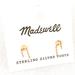 Madewell Jewelry | Nwt Madewell Chaindrop Stud Earrings | Color: Gold | Size: Os