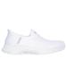 Skechers Women's Slip-ins: GO WALK 7 - Springtime Slip-On Shoes | Size 7.0 | White | Textile/Synthetic | Machine Washable