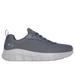 Skechers Men's BOBS Sport B Flex - Cool Edge Sneaker | Size 9.0 | Gray | Textile/Synthetic | Vegan | Machine Washable