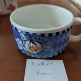 Disney Kitchen | 1998 Disney Daffy Duck Diner Coffee/Soup Bowl. | Color: Blue | Size: Os