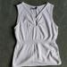 Nine West Tops | Nwot Nine West Suit Sz 10 White Keyhole Tank Top | Color: White | Size: 10