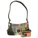 Dooney & Bourke Bags | Dooney & Bourke Patched Plaid Slim Shoulder Handbag And Coinpurse | Color: Black/Red | Size: Os