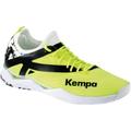 Kempa Herren Wing Lite 2.0 Sneaker Freizeitschuh Halbschuh Lauf-und Sportschuh Turnschuhe Handball Jogging Outdoor Freizeit Shoes-leicht und atmungsaktiv, Fluo Gelb Schwarz