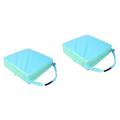 Alipis 2pcs Children's Dining Chair Height Increasing Cushion Chair Seat Pad High Chair Pads Chair Heightening Pad High Chair Chairs Seat Cushion Synthetic Leather Chair Lift
