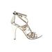 Vera Wang Heels: Silver Shoes - Women's Size 9