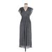 Moulinette Soeurs Casual Dress - Midi: Gray Marled Dresses - Women's Size 6