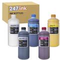 247.Ink 1000ml Bottles of DTF Ink (5000ml Total Ink) for Inkjet Printers Heat Transfer Film Printing, Set of 5 (White, Black, Cyan, Magenta & Yellow)