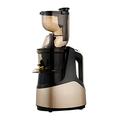 Slow Juicer Fruit Juicer 7Lv Spiral Cold Press Juicer Filter Easy To Wash Large Diameter Electric Juicer (Color : Silver) (Gold)