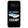 Hülle für Galaxy S8 Air Hockey Champion Lustiger Spruch Air Hockey Spieler