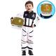 Spooktacular Creations Astronaut Costume for Kids with Movable Visor Astronaut Helmet, NASA Space Costume Halloween Costume Kids, Pretend Role Play Dress Up (White)-Toddler (3-4 yrs)