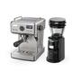 EPIZYN coffee machine Semi Automatic Espresso Coffee Machine Adjustable Temperature 58mm Portafilter Cold/Hot Coffee Maker Metal Case coffee maker (Color : H10A G3, Size : Us)