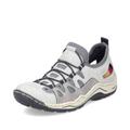 Rieker Women's Low-Top Trainers L0539, Women's Low Shoes, Loose Insole, Grey 40, 9 UK