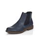 Rieker Women Ankle Boots 71072, Ladies Chelsea Boots,Low Boots,Half Boots,Bootie,Slip Boot,Flat,Blue (Blau / 14),41 EU / 7.5 UK