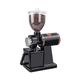 EPIZYN coffee machine 110V 220V Coffee Grinder Electric Coffee Mill Bean Grinder Machine Coffee Beans Grinding Machine Red/Black Available coffee maker (Color : 110V black)