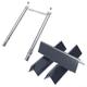 Flavor Bar Grill Burner Tube,Grill Burner Tube Grill Parts Kit,For Enhanced Grilling Experience For Flavor Bars And Stainless Steel Burner Tubes