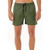 Shorts RIP CURL "OFFSET VOLLEY", Herren, Gr. M, N-Gr, grün (schwarz olive), Obermaterial: 100% Polyester, sportlich, Hosen