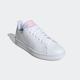 Sneaker ADIDAS SPORTSWEAR "ADVANTAGE" Gr. 38,5, weiß (cloud white, cloud clear pink) Schuhe Sneaker