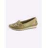 Slipper GEMINI, Damen, Gr. 38, grün (pistazie), Glattleder, sportlich, Schuhe