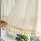 Kitchen Window Curtains Over Sink Farmhouse Floral Kitchen Cafe Curtains Short Blackout Small Window Curtains Light Filtering Semi Sheer Mini Curtains for Kitchen Bathroom Basement. ( Color : Style 2