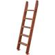 Solid Wood Bunk Ladder With Hook Retainer, Heavy Duty Loft Home Camper Twin Bunk Bed Ladder, 4/5 Step (Size : 150cm/59")