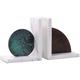 Copper Sheet Bookend Decoration Book Room Soft Outfit Modern Nordic Home Accessories Living Room Study Desktop Creative Book Stand