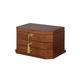 NOALED Gift Box Jewelry Jewelry Box Wooden Multilayer Drawer Jewelry Box Retro Chinese Storage Box Ring Earring Necklace Bracelet Storage Box 12.40 inches Portable Jewelry Storage Box