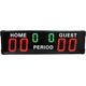 WJFLUCK Digital LED Scoreboard, 6 Digit Indoor Electronic Scoreboard with 40m Long Range Wireless Remote Control for Volleyball Basketball Soccer Game