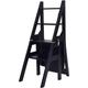 Multi-purposeHousehold 4 step chair Multi-purpose step chair Ascend to fetch chair bamboo chair Folding ladder chair Space-saving environmentally friendly and safe Easy to use Sturdy structu