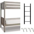 4/5 Step Bunk Bed Ladder For Dorm Appartments, RV Bunk Ladder Universal Twin Bunk Bed Ladder, Adjustbale Bunk (Size : 116cm(45"))