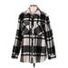 BDG Jacket: Black Plaid Jackets & Outerwear - Women's Size Medium