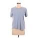 Lululemon Athletica Active T-Shirt: Gray Activewear - Women's Size 8