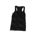 Loves and Kisses Tank Top Black Scoop Neck Tops - Kids Girl's Size Large