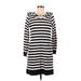 Lilis Closet Casual Dress - Mini: Black Stripes Dresses - Women's Size Medium