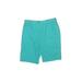 Vineyard Vines Khaki Shorts: Teal Print Bottoms - Kids Boy's Size 16 - Medium Wash