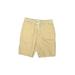 Old Navy Khaki Shorts: Tan Solid Bottoms - Kids Boy's Size 10 - Light Wash