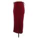 Shein Casual Dress: Burgundy Solid Dresses - Women's Size Small