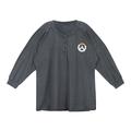 Overwatch 2 Logo Women's Grey Long Sleeve T-Shirt / 2XLT