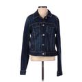 Ann Taylor Factory Denim Jacket: Blue Jackets & Outerwear - Women's Size Small