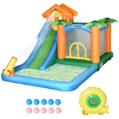 Inflatable Water Slide Summer Theme Jumping Castle Bounce House