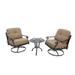 Nassau 3-Piece Patio Conversation Set with 24'' Round End Table