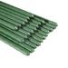 Garden Stakes 60 Inches Plastic Coated Steel Plant Stakes for Growing Climbing Plants, Pack of 25