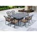 Ten Star 9-Piece Patio Dining Set with Cushions and 64'' Square Dining Table