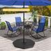 4-Piece Fillable Umbrella Base Stand for Garden Yard Poolside - 46" x 43" x 3" (L x W x H)