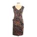 Lela Rose Cocktail Dress: Brown Dresses - Women's Size 6