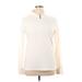 Cuddl Duds Fleece Jacket: Ivory Jackets & Outerwear - Women's Size X-Large