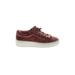 Steve Madden Sneakers: Burgundy Solid Shoes - Women's Size 7 1/2 - Round Toe