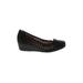 Naturalizer Wedges: Black Solid Shoes - Women's Size 8 - Round Toe