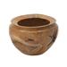 Juniper + Ivory 9 In. x 13 In. Natural Decorative Bowl Natural Brown Wood - Juniper + Ivory 75551