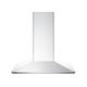 Summit SEH3636SSADA 36"W Wall Mount Range Hood w/ (3) Speed Fan - Stainless Steel, 115v, Silver